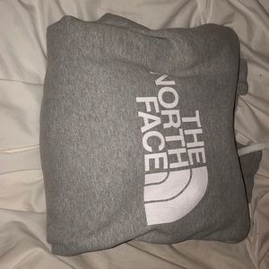 Grey North face Guy’s Hoodie